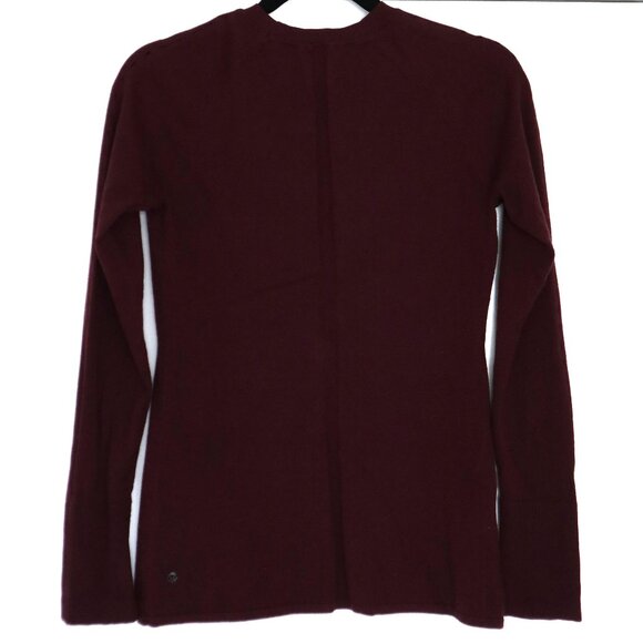 Maroon Lululemon Crew Neck Knit Sweater - Picture 2 of 6